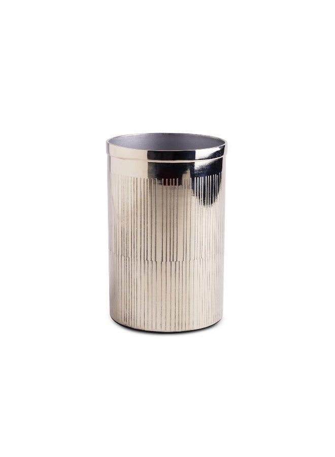 Pan Home كوب معدني ميتور بقطر 7.5x11.5 سم - فضي - Image 3