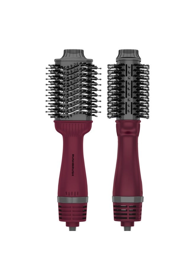 V3 Pro Raspberry Ionic technology Hair Brush 1400W With 4 Heat And 3 Speeds