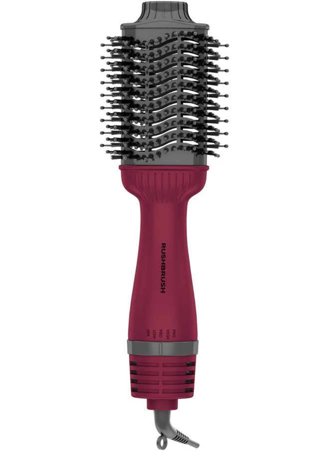 V3 Pro Raspberry Ionic technology Hair Brush 1400W With 4 Heat And 3 Speeds