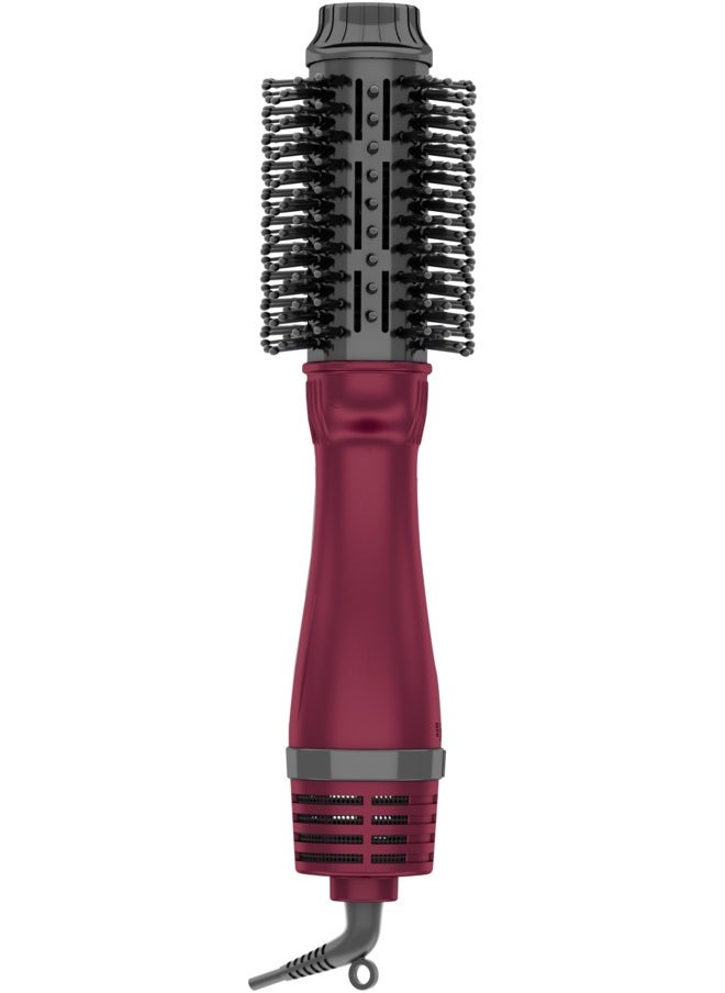 V3 Pro Raspberry Ionic technology Hair Brush 1400W With 4 Heat And 3 Speeds