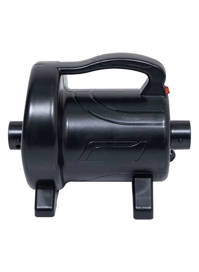 AL SANIDI مضخة هواء خيمة أيروبك، مجموعة مشابك معلقة، سوداء، سعة 1200 واط - Image 2