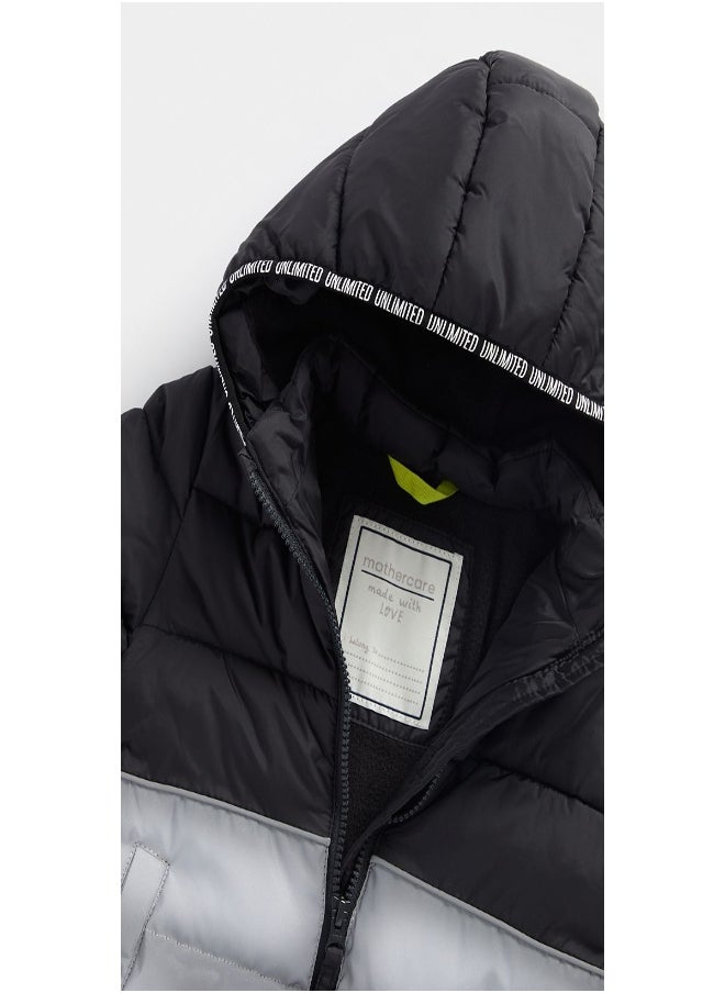 mothercare - Reflective Padded Jacket - Image 1