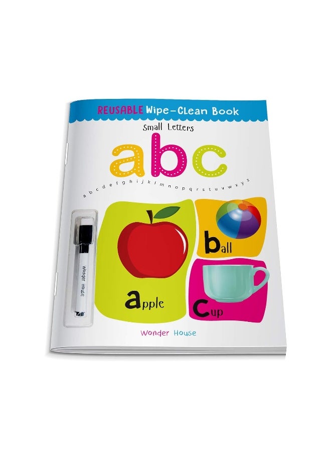 null - Reusable Wipe And Clean Book - Small Letters : Write And Practice Small Letters - Image 1