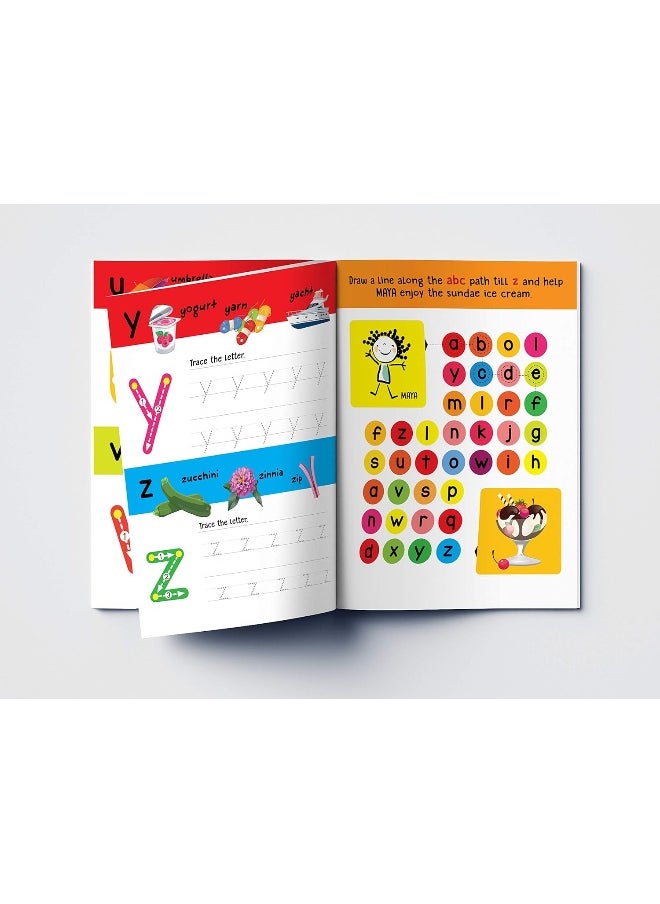 null - Reusable Wipe And Clean Book - Small Letters : Write And Practice Small Letters - Image 1