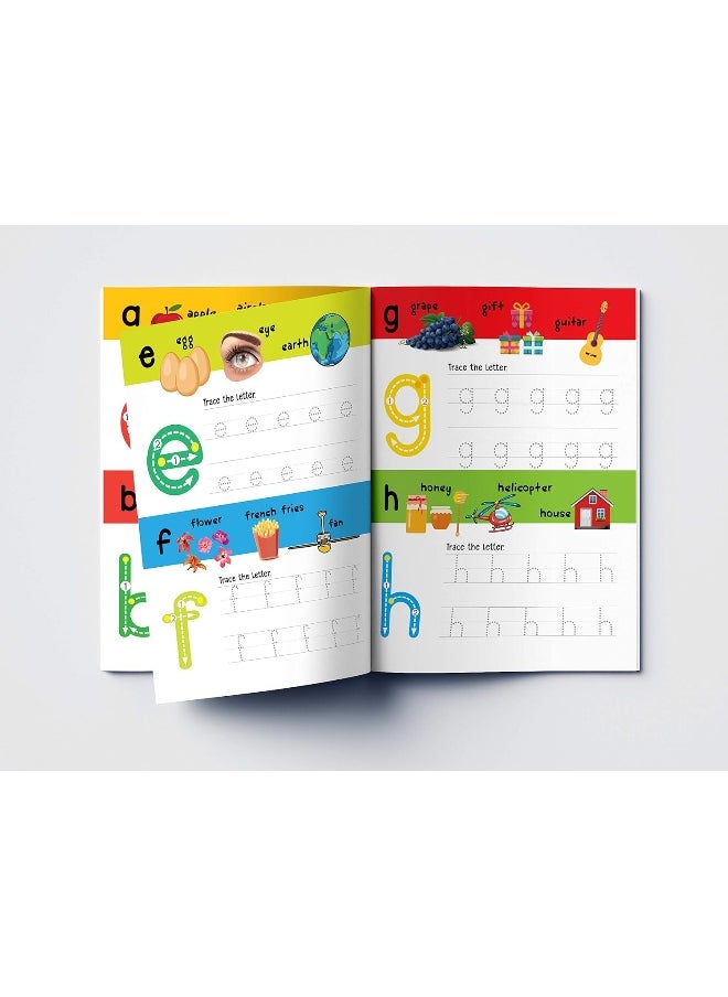 null - Reusable Wipe And Clean Book - Small Letters : Write And Practice Small Letters - Image 1