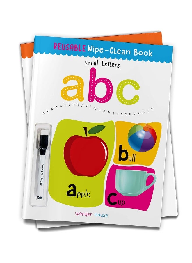 null - Reusable Wipe And Clean Book - Small Letters : Write And Practice Small Letters - Image 1