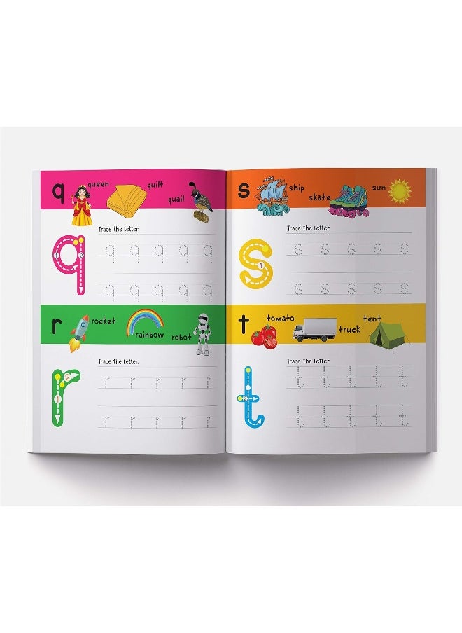 null - Reusable Wipe And Clean Book - Small Letters : Write And Practice Small Letters - Image 1