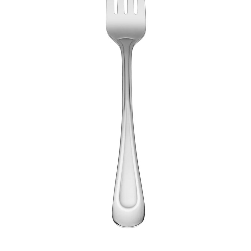 Oneida Silverware Set For 8, Satin Sand Dune 45-Piece Everyday Flatware Set with Serving Utensils, Service For 8, 18/0 Stainless Steel Silverware, Knives Spoons and Forks (Silver, 45 Piece) - Image 4