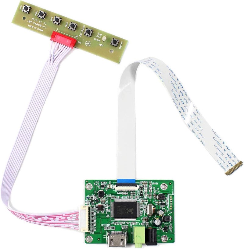 VSDISPLAY H/D Control Board 30 pin EDP for 11.6" 13.3" 14" 15.6" 1366x768 | N116BGE B116XTN02.3 N140BGE-e M133NWN1 HB133WX1 NT156WHM N32 N42 LP156WHB N156BGA EA2 B156XTN04 LCD Screen - Image 1