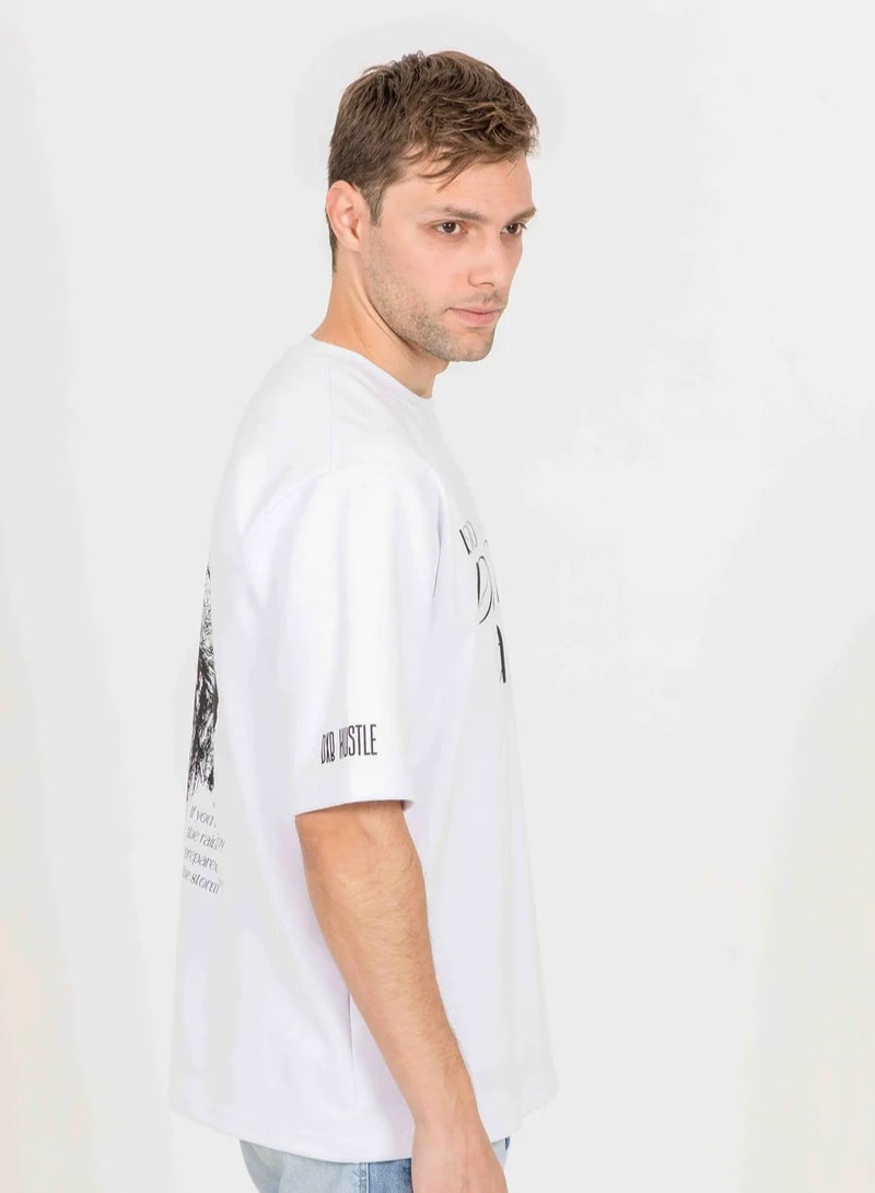 KA-1 KA-1 NO PAIN NO GAIN T-SHIRT WHITE  - Image 3