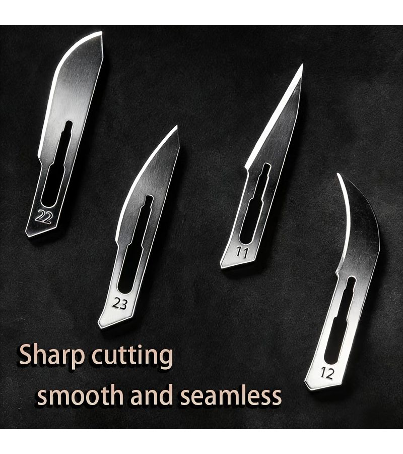 Premium 59pc Carbon Steel Carving Knife Set for Crafting and Repairs - Image 5