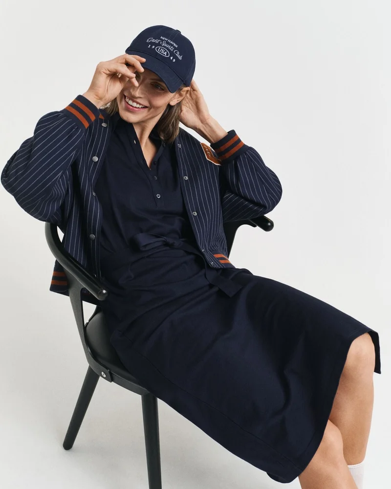 GANT  Gant Short Sleeve Piqué Polo Dress for Women | Best Price UAE