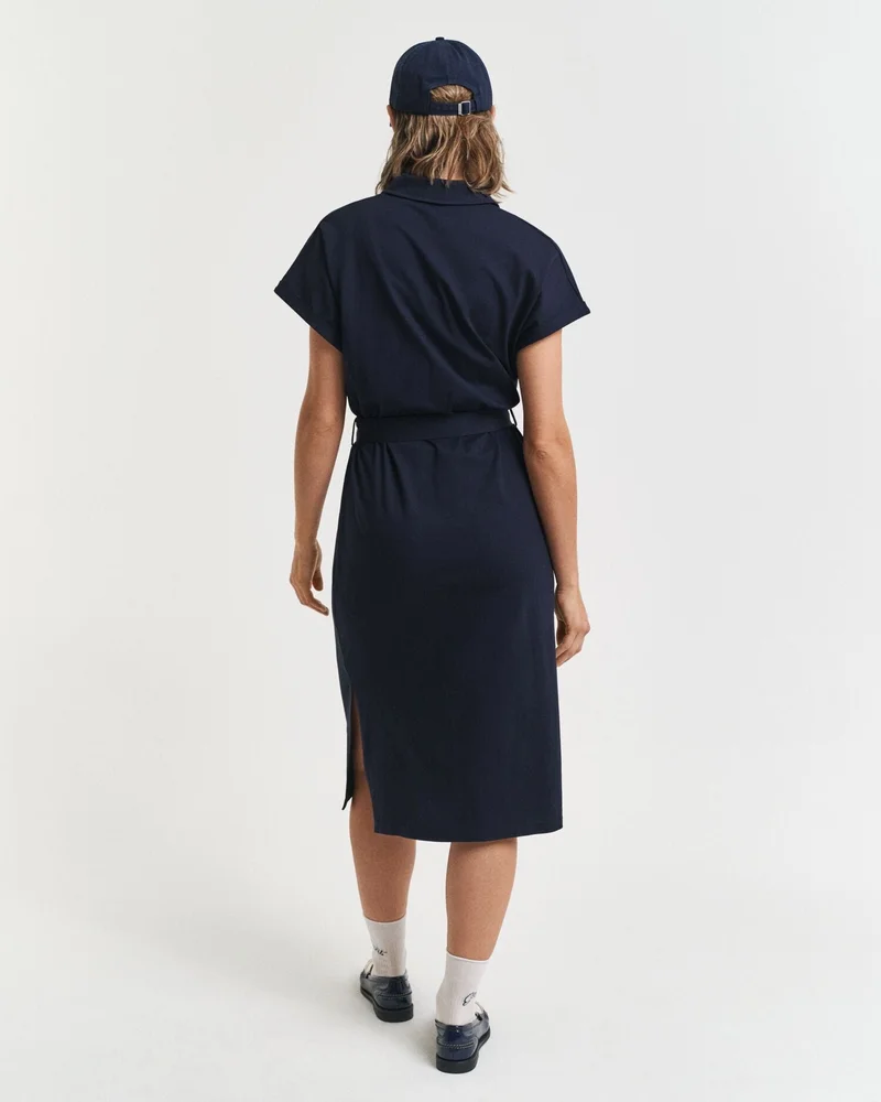 GANT  Gant Short Sleeve Piqué Polo Dress for Women | Best Price UAE