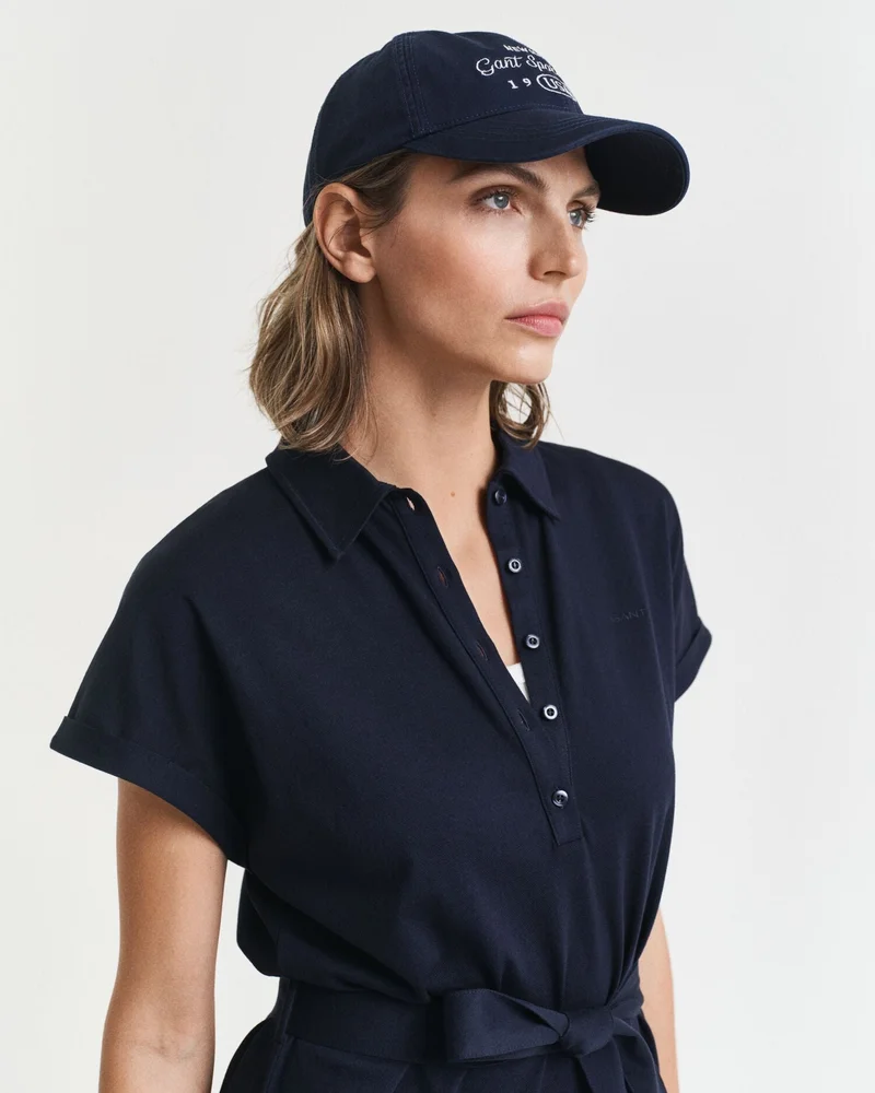 GANT Gant Short Sleeve Piqué Polo Dress