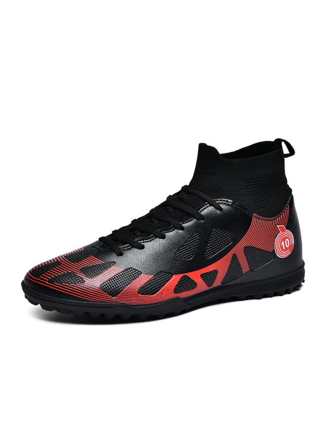 Broken Nails 2509 Black Football Shoes For Boys And Girls Tf Broken Order Youth Ag Spike Competition Training Long Order Football Shoes