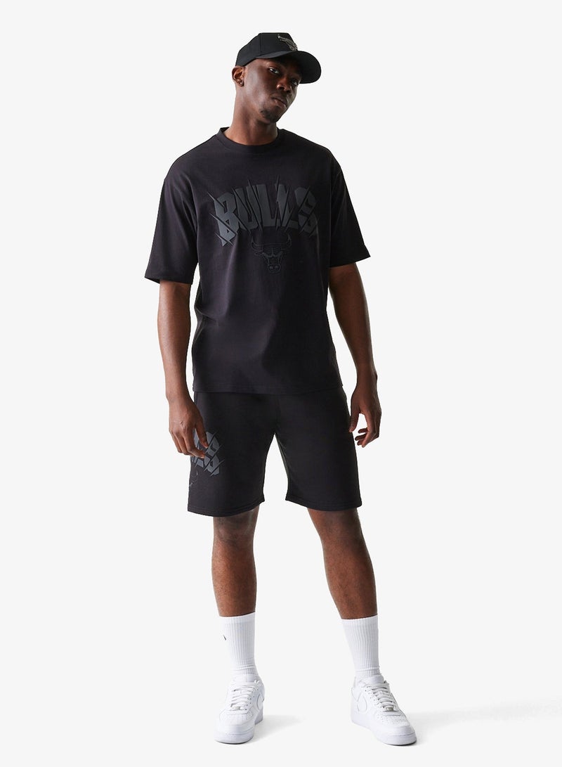 NEW ERA Chicago Bulls Nba Core Plus Oversized T-Shirt - Image 4