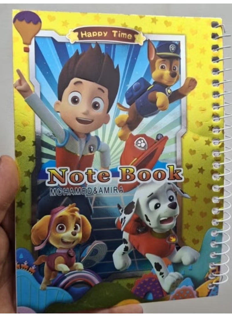 Note Book Spiral School Notebooks for Boys – Durable and Practical Design for Easy Note-Taking
