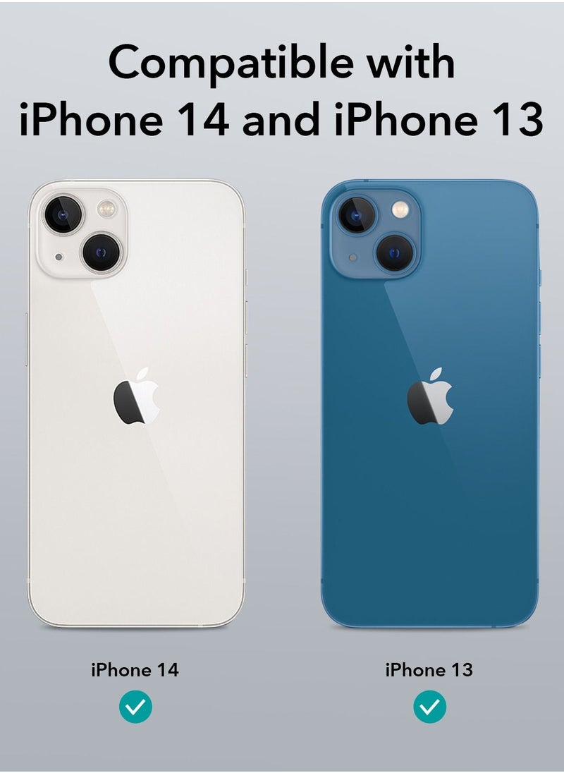 esrgear iPhone 13/14 Classic Clear Kickstand Case with Military-Grade Protection and Adjustable Camera Guard  - Image 2