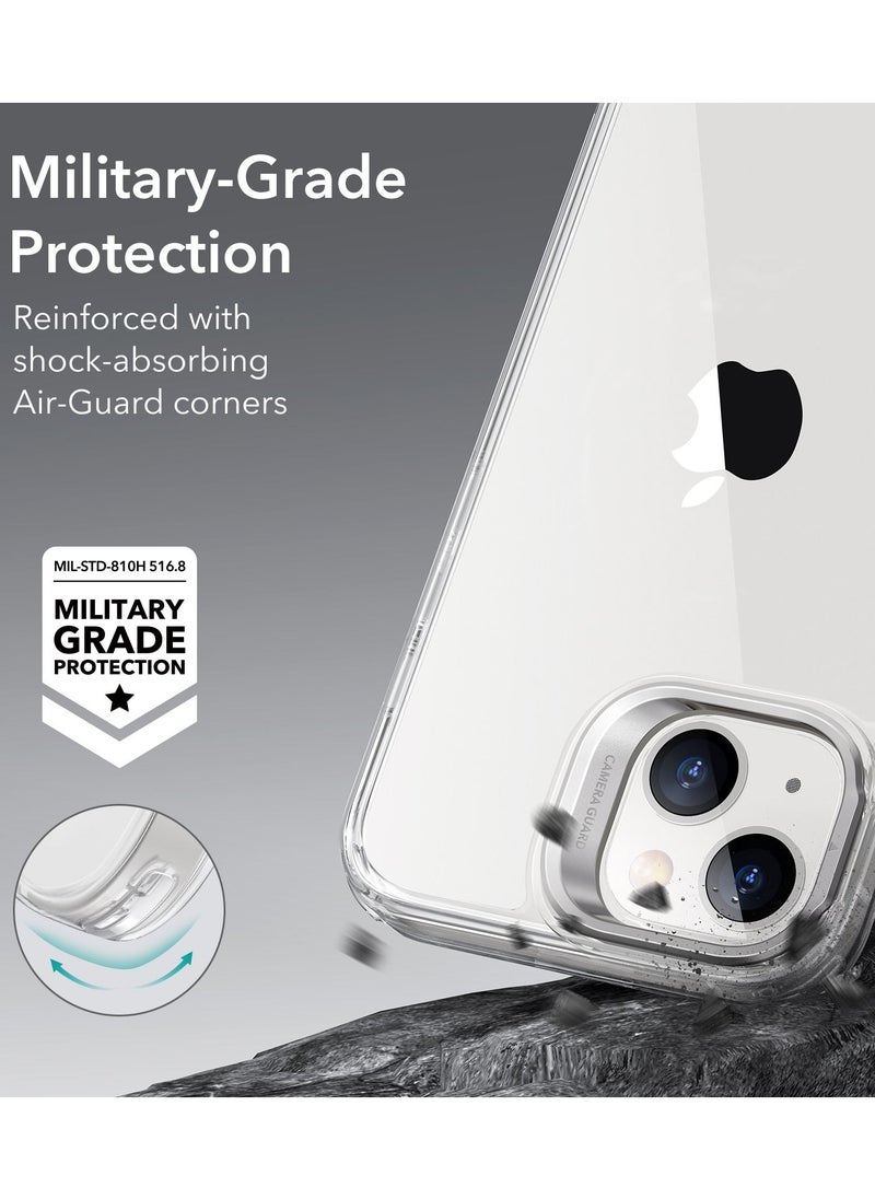 esrgear iPhone 13/14 Classic Clear Kickstand Case with Military-Grade Protection and Adjustable Camera Guard  - Image 5
