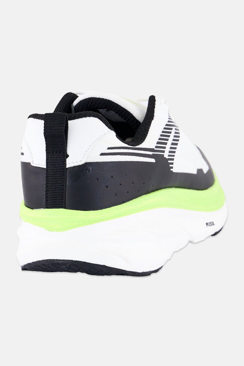 RBX Men Lace Up Training Shoes, White - Image 4