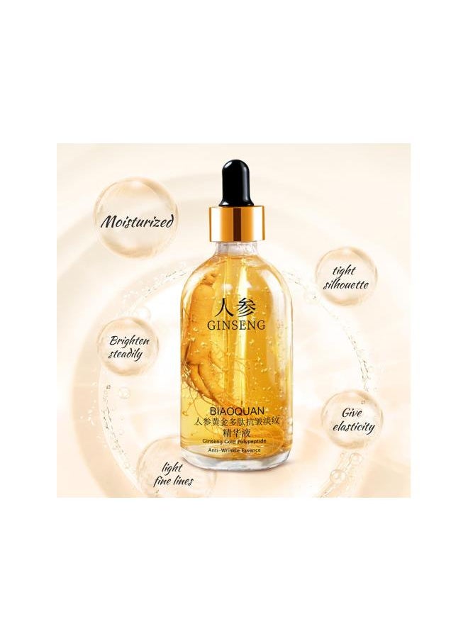 Generic - Ginseng Polypeptide Anti-Ageing Essence, Ginseng Essence Water Ginseng Serum Korean Anti Aging, Ginseng Gold Polypeptide Anti-Ageing Essence, Ginseng Serum for Dark Spot Removal, Skin Brightening(3pcs) - Image 1