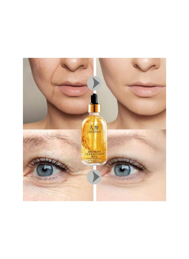 Generic - Ginseng Polypeptide Anti-Ageing Essence, Ginseng Essence Water Ginseng Serum Korean Anti Aging, Ginseng Gold Polypeptide Anti-Ageing Essence, Ginseng Serum for Dark Spot Removal, Skin Brightening(3pcs) - Image 1