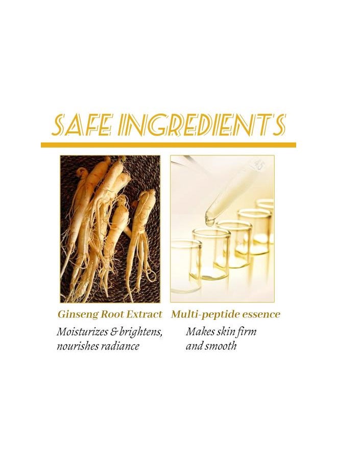 Generic - Ginseng Polypeptide Anti-Ageing Essence, Ginseng Essence Water Ginseng Serum Korean Anti Aging, Ginseng Gold Polypeptide Anti-Ageing Essence, Ginseng Serum for Dark Spot Removal, Skin Brightening(3pcs) - Image 1