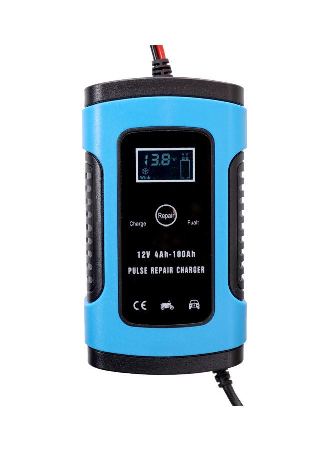 NIBEMINENT Pulse Repair Charger with Digital LCD Display Blue/Black  - Image 2