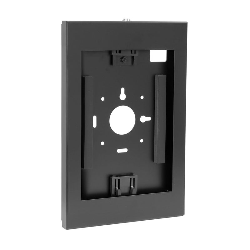Mount-It! Anti-Theft iPad Kiosk Wall Mount, Lockable Low-Profile Steel Enclosure Compatible with iPad Gen 7â€“11 (A16), Pro & Air, 75x75 VESA Flush Tablet Mount, Black - Image 2