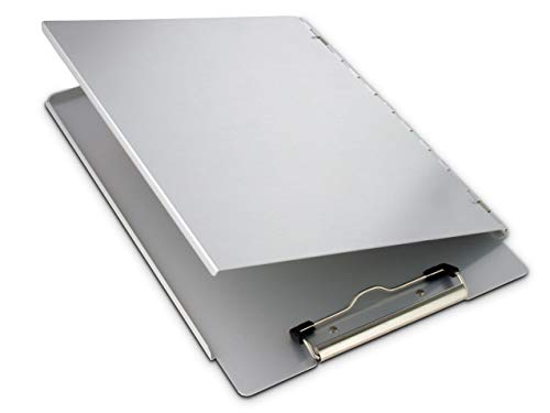 Saunders Recycled Aluminum Portfolio Clipboard – Letter Size File Holder with Privacy Cover. School Supplies - Image 4