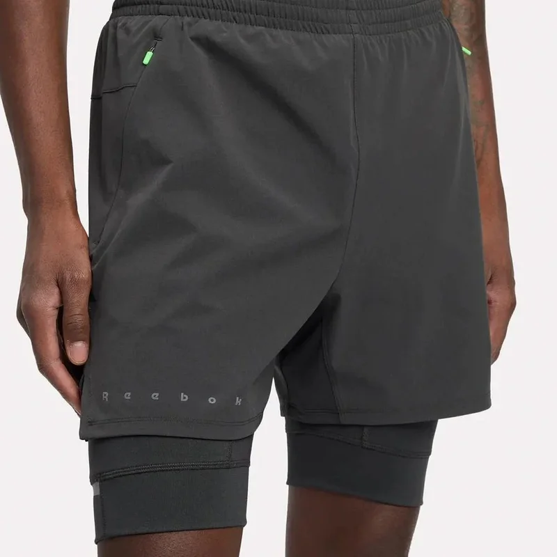 Reebok Black Reebok Lab Training Men's Shorts - Black for Men | Best Price UAE