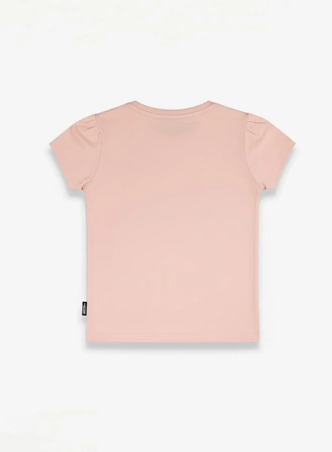 Looney Tunes Graphic Print Round Neck Fashion T-shirt