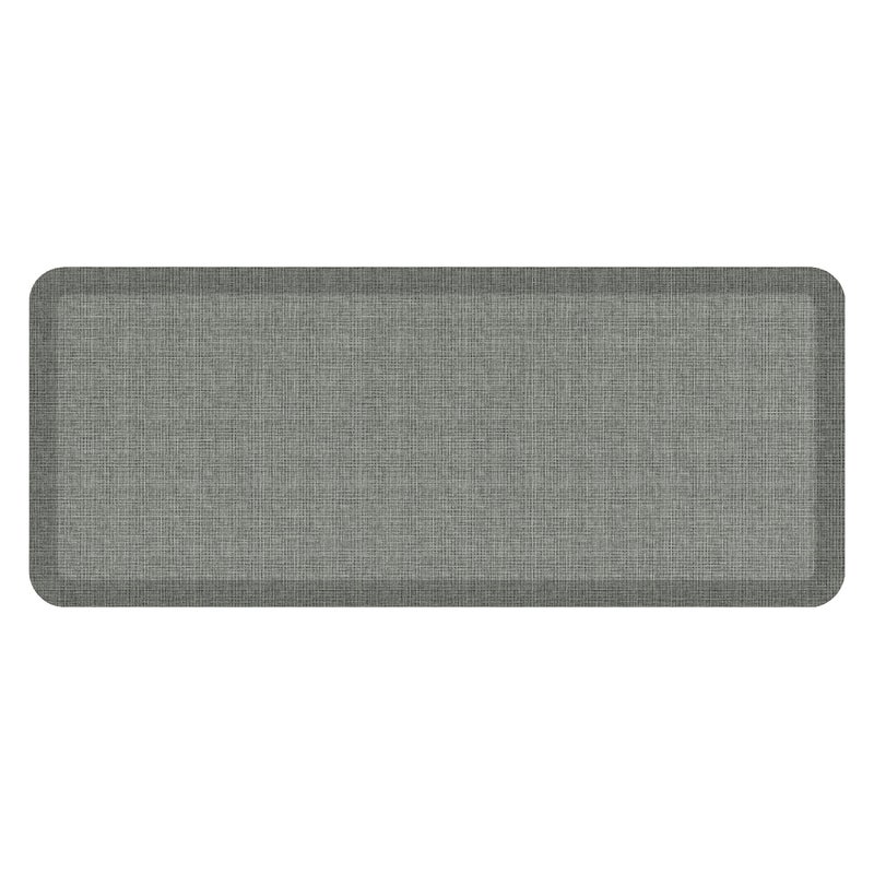 GelPro NewLife by GelPro Ergo-Foam Cushioned Anti-Fatigue Standing Kitchen Floor Mat, Padded Stain-Resistant, Waterproof, Non-Slip Comfort Padded Desk/Office Mat - 20" x 48", Tweed Grey Goose - Image 1