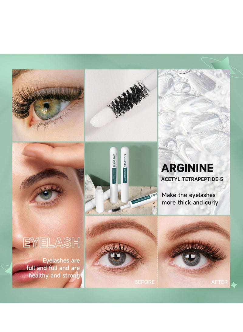 She Loves Eyelash Ampoule For Longer, Thicker And Stronger Biotin Hair Regrowth Ampoule Roller Stick Type Natural Treatment Oil Scalp Care For Thicker And Fuller Hair Enhancer D - Image 3