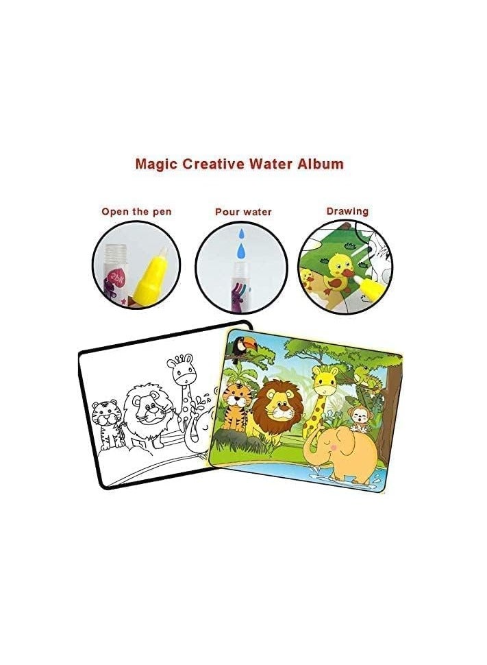 بريميفي كتاب تلوين الماء السحري - عالم الحيوان - Image 2