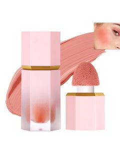 Cheek Gel Cream Liquid Blush Makeup Soft Lightweight Breathable Feel LongWearing Smudge Proof NaturalLooking Skin Tint Blush Makeup 107 ROSE RITUAL