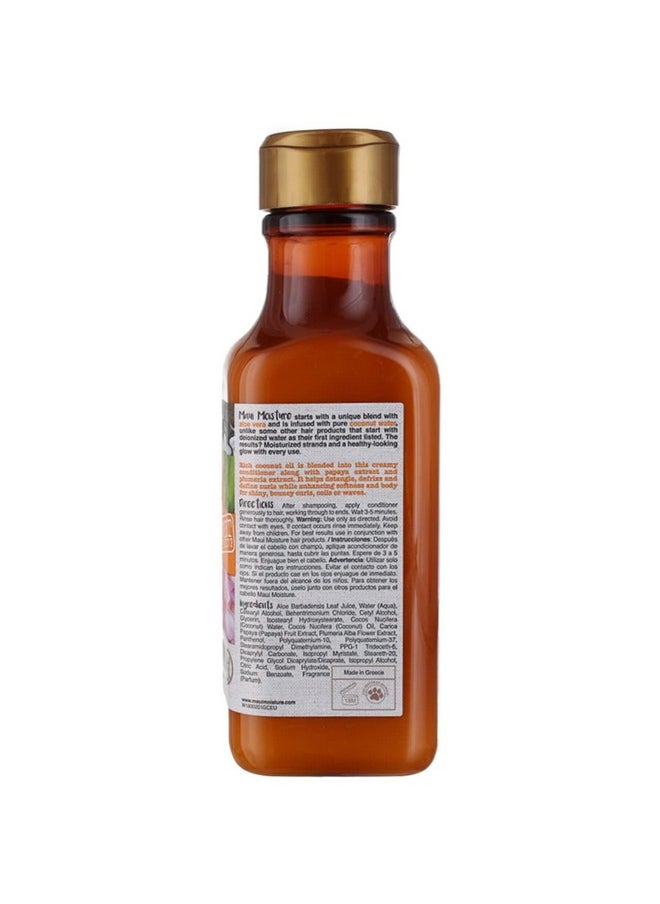 MAUI MOISTURE Conditioner Coconut Oil 13 Ounce (Curl Quench) (385Ml) (3 Pack)  - Image 4