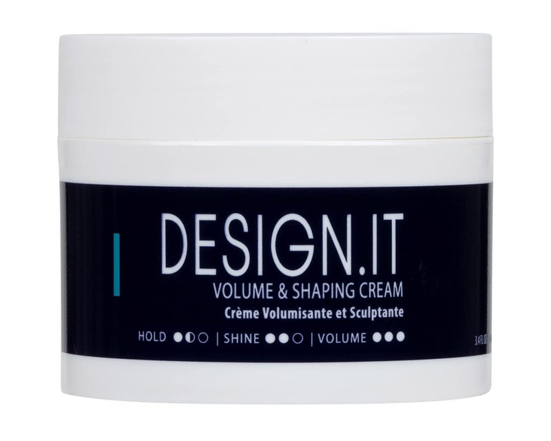 SUDZZFX DESIGNIT Volume  Shaping Crme  Hair Smoothing  Styling Cream  Frizz Control Cream  Hair Styling Cream Men  Women  Hair Thickening Cream for Hair Care  34 Fl Oz