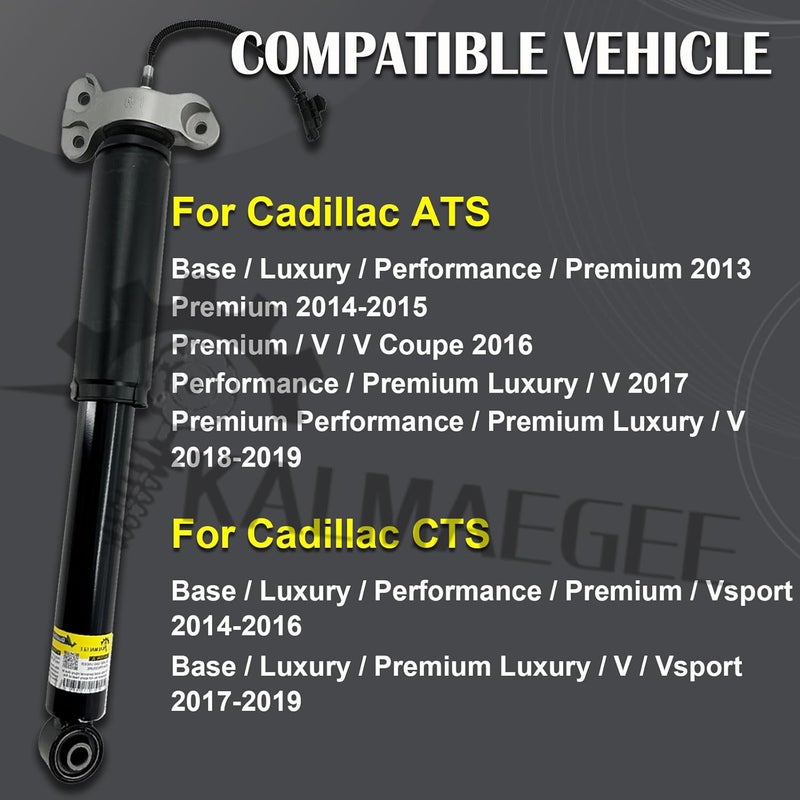 Kalmaegee Rear Shock Absorber Struts for Cadillac - Image 2