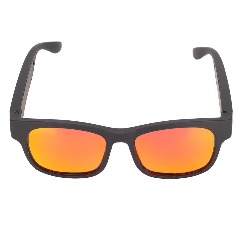 Smart Glasses Gold Bluetooth 5.0 Wireless Sunglasses - Noise Cancelling Driving Smart Glasses for Running Cycling Driving Boxing Fishing Basketball Shopping and Other Outdoor Activities - Image 1