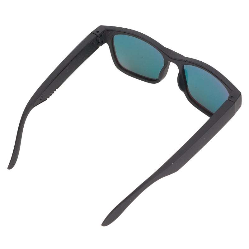 Smart Glasses Gold Bluetooth 5.0 Wireless Sunglasses - Noise Cancelling Driving Smart Glasses for Running Cycling Driving Boxing Fishing Basketball Shopping and Other Outdoor Activities - Image 3