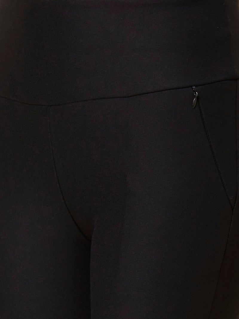 globus Women Stretchable Mid-Rise Skinny Fit Treggings - Image 5