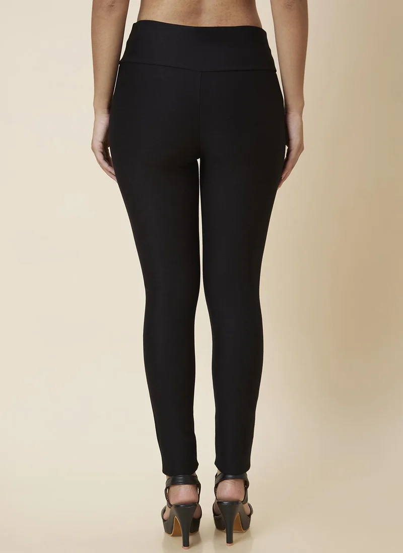 globus Globus Women Stretchable Mid-Rise Skinny Fit Treggings