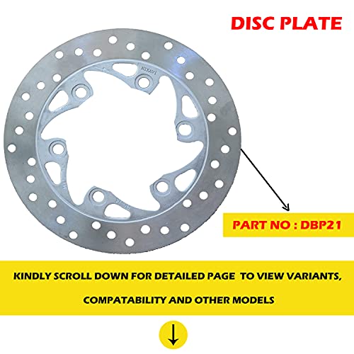 NIKAVI DBP21 Rear Brake Disc Plate Compatible for KTM Duke / RC390 - Image 2