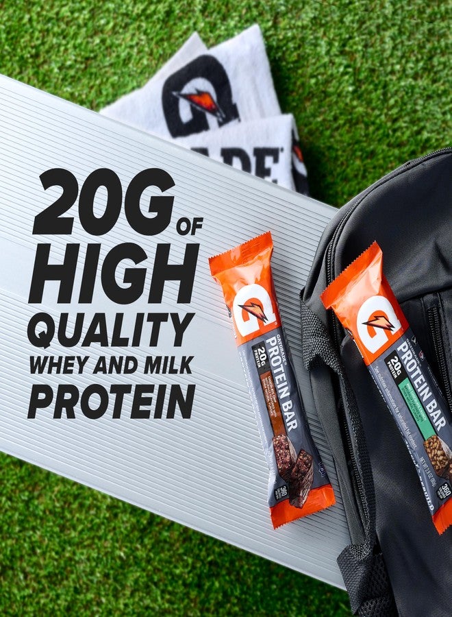 Gatorade Whey Protein Bars, Variety Pack, 2.8 oz bars , 18 Count (Pack of 1) - Image 2