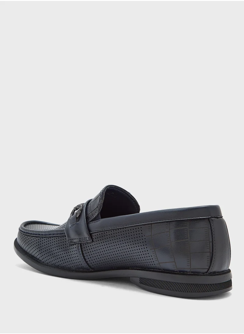 روبرت وود Trim Detail Smart Loafers