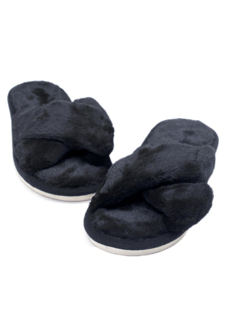 Mon Ami - Women Home Slippers, Memory Foam, Soft and Cozy Open Toe Home Shoes - Image 1