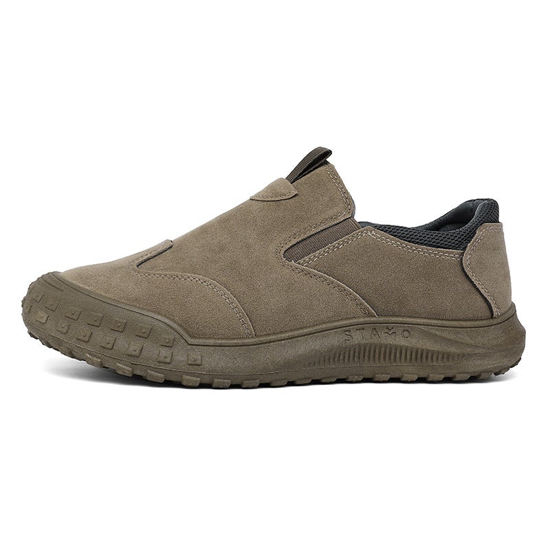 JURVARU Men's Breathable Work Shoes - Spring 2026, Soft Sole, Height-Boosting Casual  Sneakers - Image 3