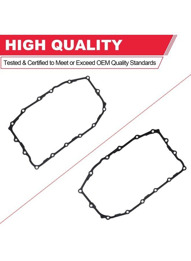 Fitede Automatic Transmission Fluid Pan Gasket Fits for 8L45 8L90 Transmission - Cadillac ATS CT4 CT6 CTS Escalade,Chevy Camaro Express Colorado Corvette,GMC Sierra Canyon Savana Yukon XL Replaces# 24260071 - Image 4