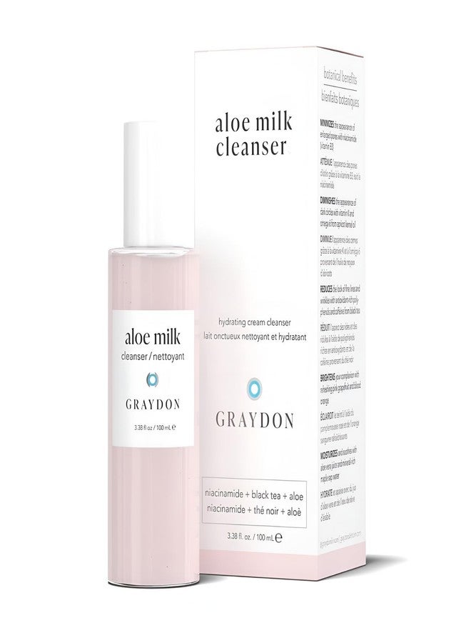 Graydon Aloe Milk Cleanser - Gentle Cleanser for Face I Soothes, Moisturizes, Nourishes, & Brightens Skin I 100ml - Image 1